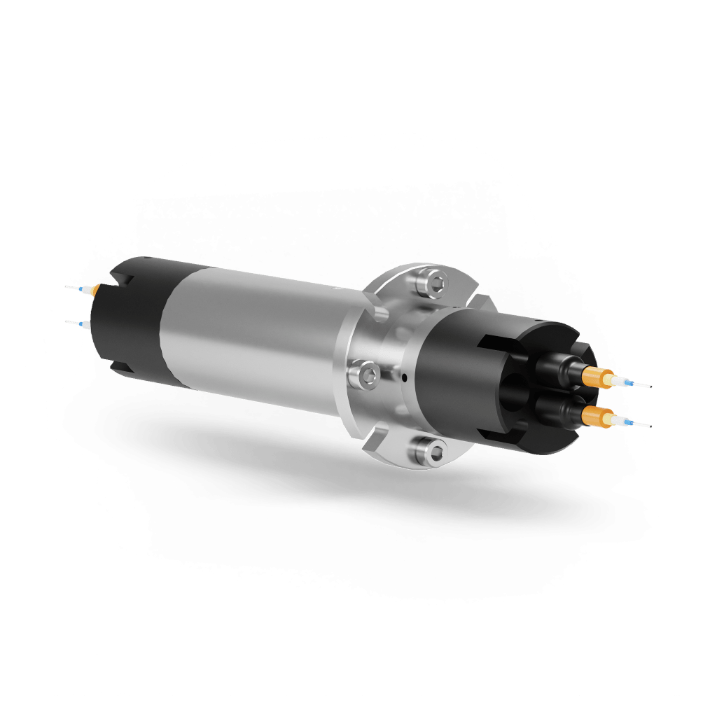 Rugged Two Channel Fiber Optical Rotary Joint
The PJ2, or Plastic optical fibers (POF) possess a few important characteristics that make them favorite choices for certain short-distance fiber optic applications.
