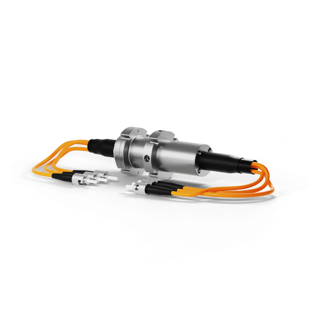 Ultra-Compact Multi-channel Fiber Rotary Joint
Big performance in a small package. The most compact three-channel fiber rotary joint. Unlike MJ2 model, ZJn is capable of handling SM, MM, and mixed fibers. The ZJn promises all standard performance figures of its sister models.