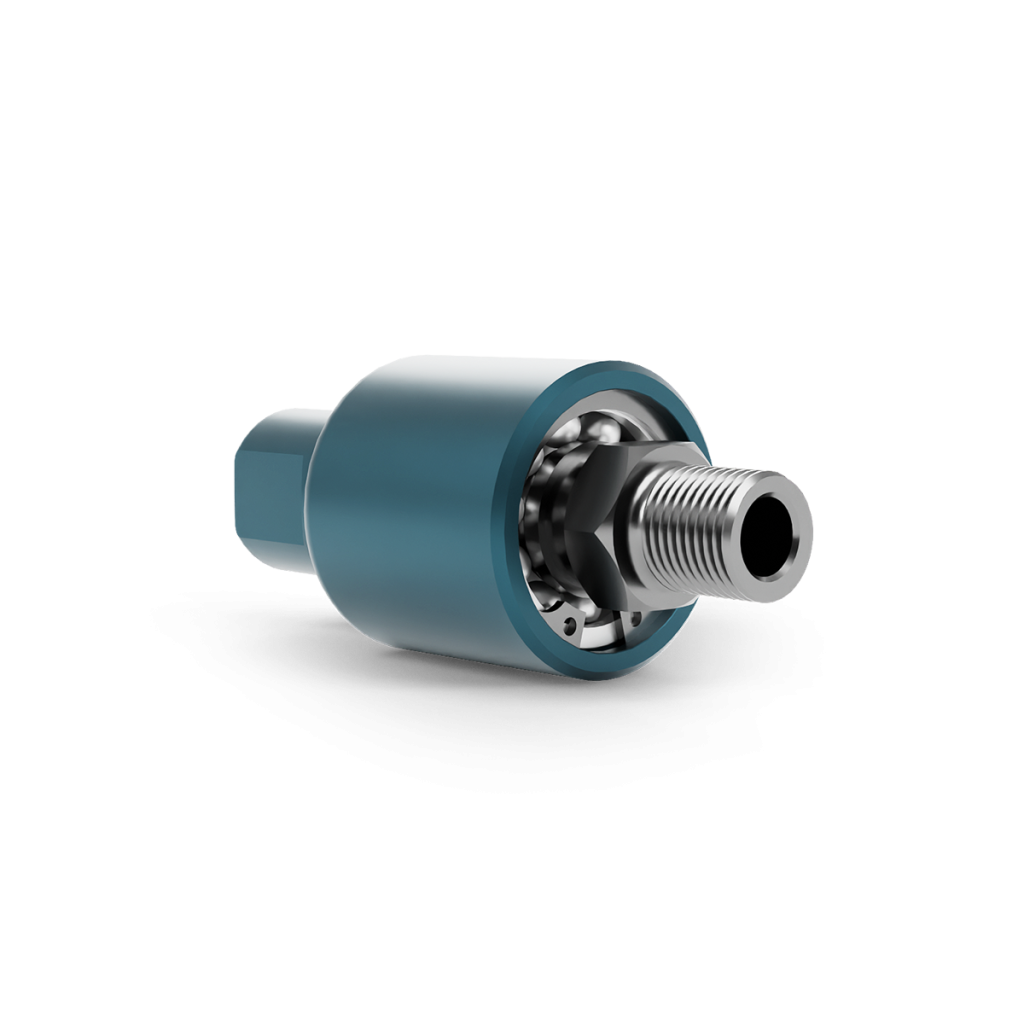 Lightweight and Efficient Fluid Transfer Solutions
The 100 Series Rotary Unions are engineered to provide efficient and reliable performance in demanding industrial applications. Designed to handle pneumatic, vacuum, and hydraulic mediums, this series is the ideal choice for industries requiring precision fluid transfer with a focus on durability and efficiency.