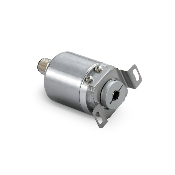 Hollow Shaft Magnetic Absolute Rotary Encoder
The HS6M Hollow Shaft Magnetic Absolute Rotary Encoder is designed to deliver outstanding performance and durability in industrial applications. Leveraging advanced magnetic sensor technology and Wiegand wire energy harvesting, this encoder eliminates the need for batteries, long-term capacitors, glass disks, or gears.
With superior sealing and bearing technology, the HS6M ensures reliable operation even in the harshest environments, making it the ideal choice for your absolute rotary encoding needs.